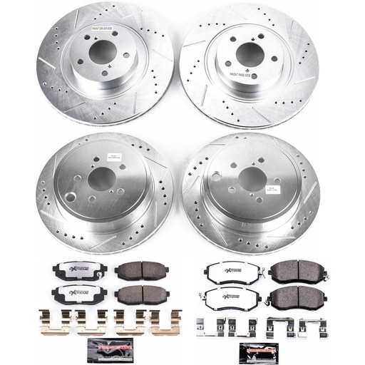 PowerStop Z26 Street Warrior Brake Upgrade Kits K6164-26
