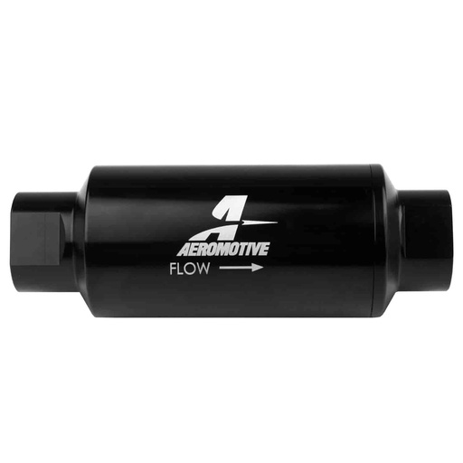 [AEI-12350] Aeromotive 12350: In-Line Fuel Filter -10AN Inlet/Outlet Ports