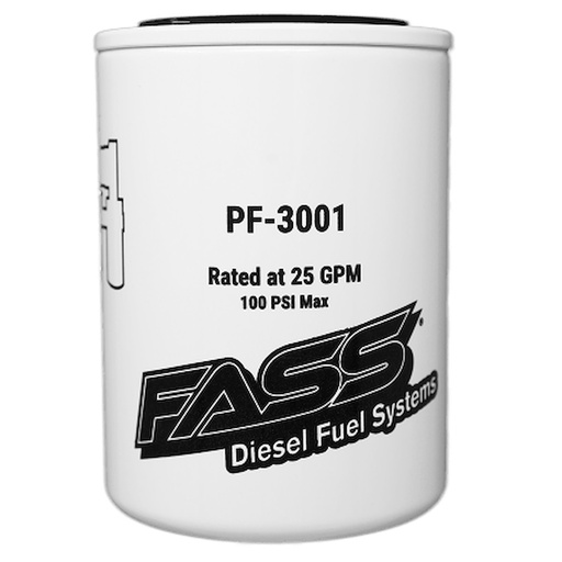 [FSY-PF3001] FASS Fuel Systems PF3001: PF3001 Particulate Filter, 144-Micron