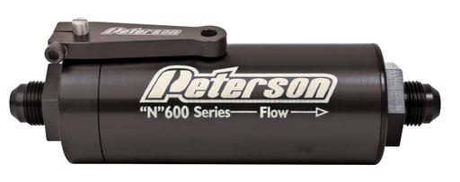 [PFF-09-0606] Peterson Fluid Systems 09-0606: 60 Micron Filter W/Ball Valve -6 AN Fittings