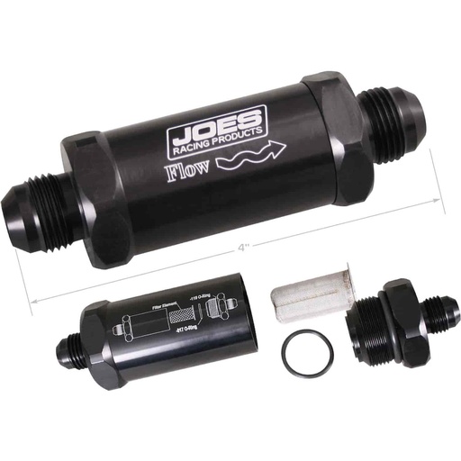 [JOE-42406] JOES Racing Products 42406: In Line Fuel Filter 140 Micron