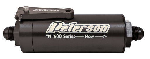 [PFF-09-0624] Peterson Fluid Systems 09-0624: 100 Micron Filter W/Ball Valve -6 AN Fittings