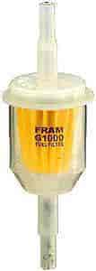 [FRM-G1000] Fram G1000: In-Line Gasoline Filter Height: 4.2"