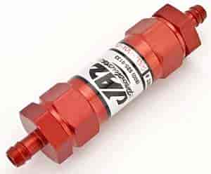 [JZP-836-001-06] JAZ Products 836-001-06: Fuel Filter Red 3/8" Hose Barb