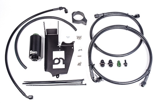 [RDM-20-0376-05] Radium Engineering 20-0376-05: Fuel Hanger Plumbing Kit,EVO 7-8-9, Microglass Filter