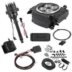[SNE-550511BPKSBC] Holley Sniper 2 EFI 650 HP Inline Pump Fuel Injection Systems with Power Distribution Module