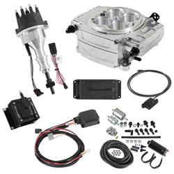 [SNE-550510BPKSBF] Holley Sniper 2 EFI 650 HP Inline Pump Fuel Injection Systems with Power Distribution Module SNE-550510BPKSBF