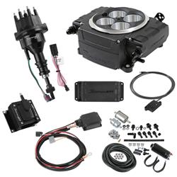 [SNE-550511BPKSBF] Holley Sniper 2 EFI 650 HP Inline Pump Fuel Injection Systems with Power Distribution Module SNE-550511BPKSBF