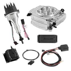 [SNE-550510BPXSBF] Holley Sniper 2 EFI 650 HP Base Fuel Injection Systems with Power Distribution Module SNE-550510BPXSBF