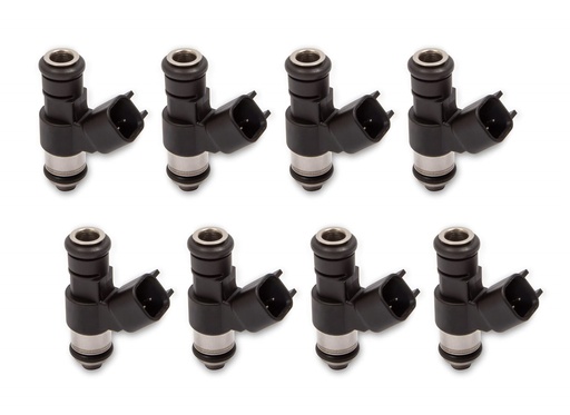 [HLY-522-228XFM] Holley 522-228XFM: 522-228XFM Terminator X Flow-Matched High-Impedance Fuel Injectors [220 lbs./Hr]