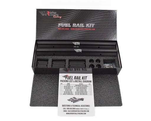 [BTC-FRK-02] Brian Tooley Racing BTR FRK-02: BTRFRK02 Fuel Rail Kit for V2 Trinity Intake Manifolds