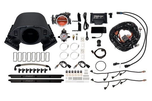 [FIF-70088] FITech Fuel Injection 70088: 70088 Ultimate Rebel LS 500 HP EFI System With Short Cathedral Intake