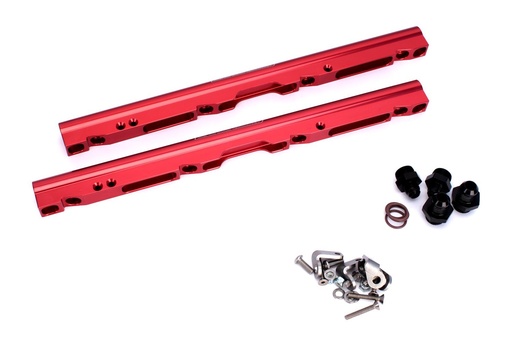 [FST-146032-KIT] FAST 146032-KIT: LSXR Billet Fuel Rail Kit LS1/LS6 Red