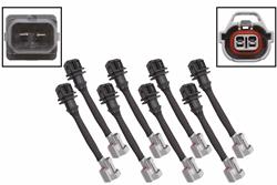 [ICB-WAINJ34] ICT Billet WAINJ34: WAINJ34 Wire Harness Adapter Compatible with Jetronic EV1 to Denso Bosch Fast Fuel Injector