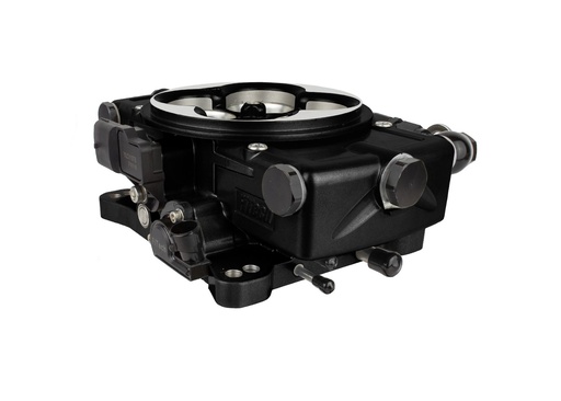 [FIF-30021] FITech Fuel Injection 30021: Go EFI Classic Black 650 HP Throttle Body System Basic Kit