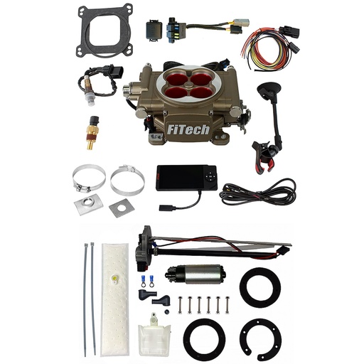 [FIF-36103] FITech Fuel Injection 36103: 36103 Go Street 400 HP Cast EFI System With Go Fuel 255 LPH In-Tank Master Kit