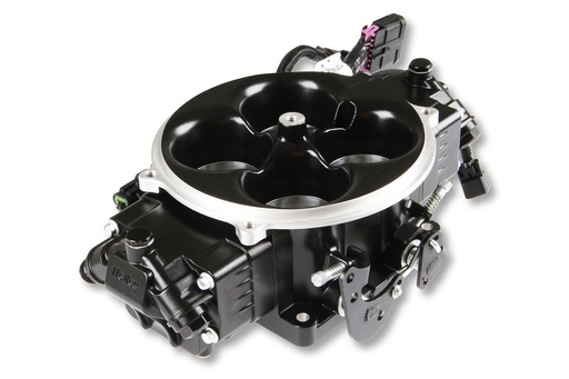 [HLY-534-302] Holley 534-302: 534-302 Terminator X Stealth 4500 Replacement 8 Injector Throttle Body (Black)