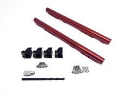 [PCD-70640-0000RD] Performance Design Billet Fuel Rails