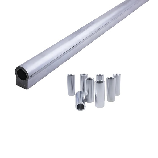 [NXO-00-01766] Nitrous Outlet 00-01766: 00-01766 Manifold EFI Conversion Kit, 11/16 in. ID Rail, 48 in. Long, 8 Weld-In Injector Bungs