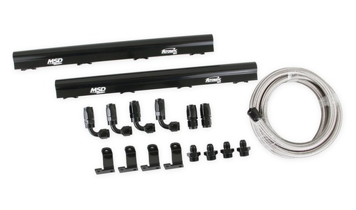 [MSD-2725] MSD Ignition 2725: Atomic EFI Billet Fuel Rail Kit LT1