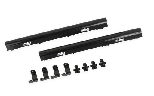[MSD-2724] MSD Ignition 2724: Atomic EFI Billet Fuel Rails LT1 - Pair