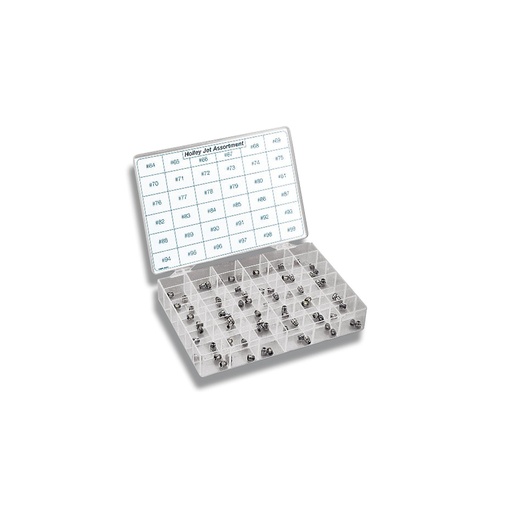 [HLY-36-181] Holley 36-181: 36-181 Jet Assortment Kit 36 Pairs / Sizes 64-99