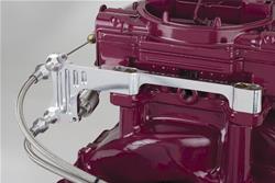 [LOK-TCB-40DQ] Lokar TCB-40DQ: TCB-40DQ Billet Aluminum Edelbrock Carb Bracket & Springs Single 4 Barrel Carburetors