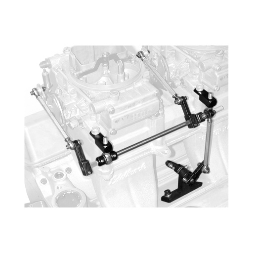 [EDL-7071] Edelbrock 7071: Street Tunnel Ram Side-Mount Throttle Linkage For 350-7110 Small Block Chevy