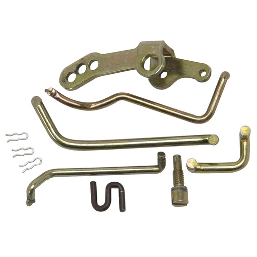 [EDL-1473] Edelbrock 1473: Replacement Performer Series Carburetor Linkage Kit with Gold Finish