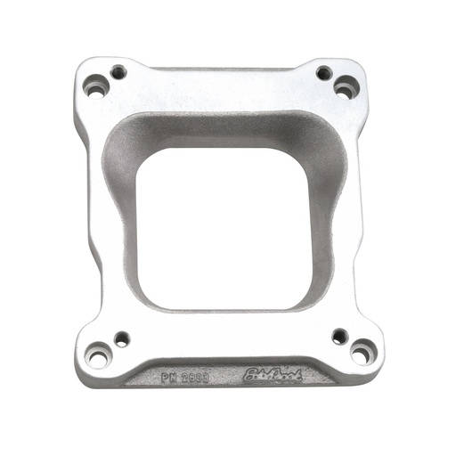 [EDL-2693] Edelbrock 2693: Competition Carburetor Adapter for Quadrajet to Square Bore Single-Plane Manifold