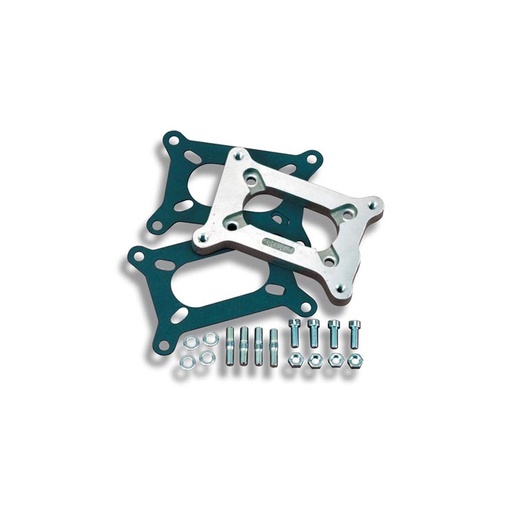 [HLY-17-43] Holley 17-43: 17-43 Aluminum Carb Adapter 2300 flange to Rochester 2GC