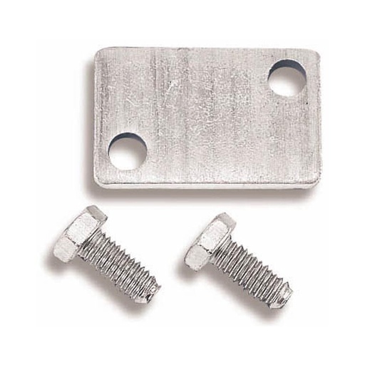 [HLY-301-20] Holley 301-20: 301-20 Intake Manifold Choke Kit Choke Block-Off Plate
