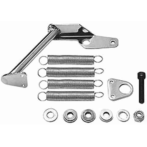 [TRD-2083] Trans Dapt 2083: Carburetor Mount Throttle Return Kit Holley 2300 and 2305 Series 2-bbl