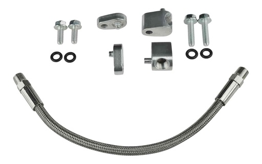 [ICB-551692] ICT Billet 551692: LS Coolant / Steam Port Crossover Hose Kit