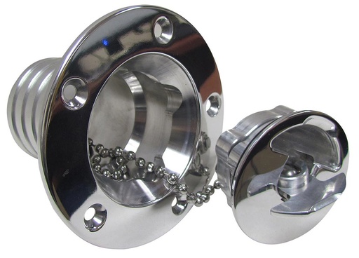 [TNK-FN-AIR] Tanks Inc. FN-AIR: FN-AIR Aircraft Style Flush Mount Aluminum Gas Cap and Neck