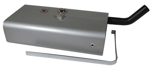 [TNK-U4-45] Tanks Inc. U4-45: U4-45 Universal Coated Steel EFI Gas Tank w/45 Degree Hose