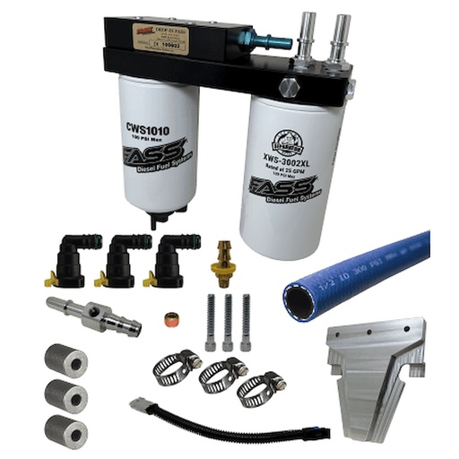 [FSY-DIFSFRD1001] FASS Fuel Systems DIFSFRD1001: DIFSFRD1001 Drop-In Series Diesel Air/Water Separator Filtration System Fits Select Ford 6.7L Powerstroke