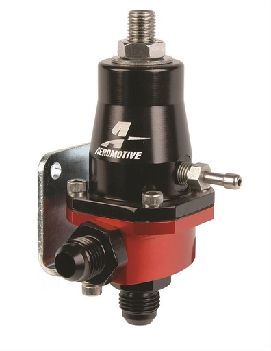 [AEI-13105] Aeromotive 13105: Compact EFI Bypass Regulator -6AN Inlet/Outlet (fittings included)
