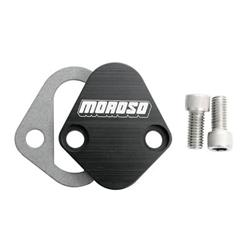 [MOR-65396] Moroso 65396: Fuel Pump Block-Off Plate Big Block Chevy, 273-440 Chrysler, All Fords except 351C, 351M and 400