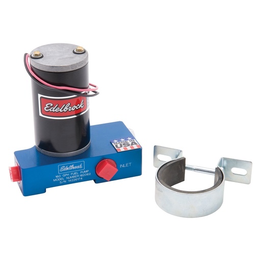 [EDL-182062] Edelbrock 182062: Quiet-Flo Electric Fuel Pump 160 GPH in Blue