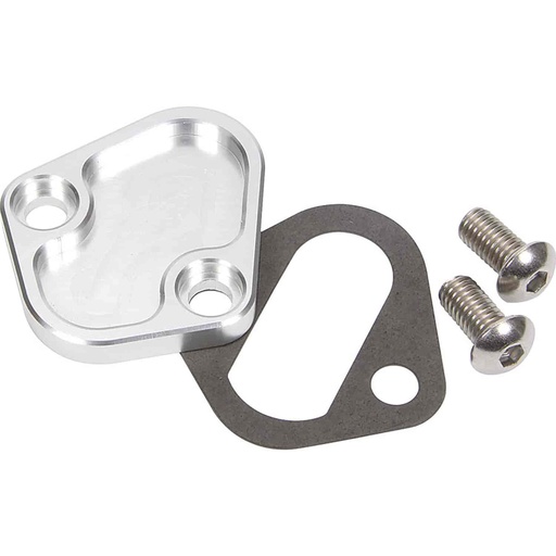 [AAF-ALL40304] Allstar Performance ALL40304: Big Block Chevy Fuel Pump Block-Off Plate Clear