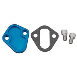 [SUM-420006] Summit Racing™ Billet Fuel Pump Block-Off Plates