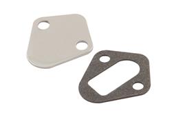 [MRG-1516] Mr Gasket 1516: Fuel Pump Block-Off Plate BB-Chevy & Most V6/V8 with 1-3/4" Bolt Spacing