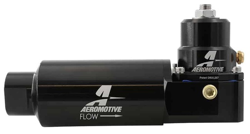 [AEI-13226] Aeromotive 13226: Fuel Pressure Regulator and Filter Combo [Carburetor]