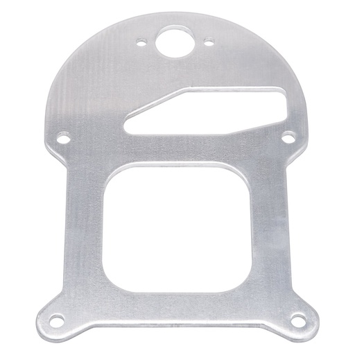 [EDL-8189] Edelbrock 8189: Single Regulator Mounting Plate Bracket for 4150 Square-bore Flange