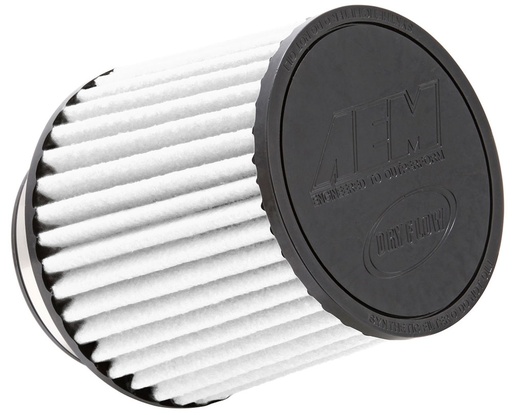 [AIS-21-205BF] AEM Induction 21-205BF: Universal Round DryFlow Air Filter Outside Diameter: 6"