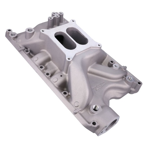 [TSN-84023] Top Street Performance 84023: 84023 Aluminum Dual Plane Intake Manifold for Small Block Ford 351W Engines [Satin]