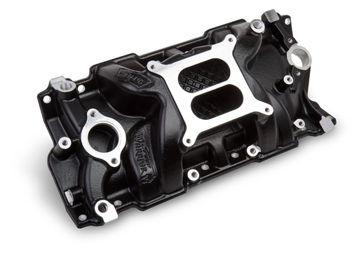 [WND-8150BK] Weiand 8150BK: Speed Warrior Intake Manifold 1955-86 Chevy 262-400