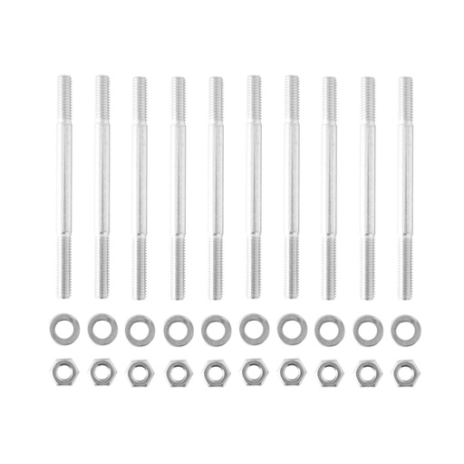 [HLY-300-225] Holley 300-225: 300-225 Intake to Cylinder Head Stud Kit Stud: M6 x 1.0 Threads