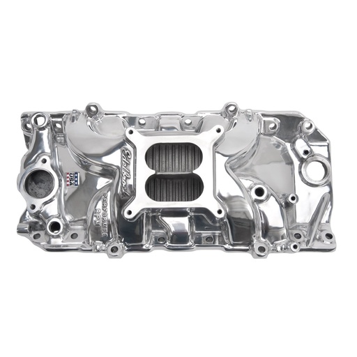 [EDL-75611] Edelbrock 75611: RPM Air-Gap 2-O Intake Manifold BB-Chevy 396-502 with oval port cylinder heads